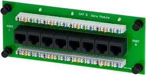 Monoprice 8-Port Cat6 Data Module