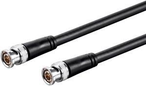 Monoprice HD-SDI RG6 BNC Cable - 100 Feet - Black | For Use In HD-Serial Digital Video Transfer, Mobile Apps, HDTV Upgrades, Broadband Facilities - Viper Series