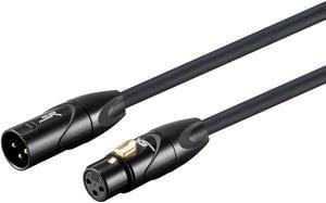 Monoprice XLR Male to XLR Female Cable [Microphone & Interconnect] - 35 Feet | Gold Plated, 16AWG - Stage Right Series