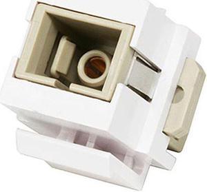 Monoprice Keystone Jack - Modular SC (White)
