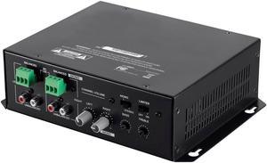 Monoprice Commercial Audio 120W 2ch Mixer Amp (No Logo)