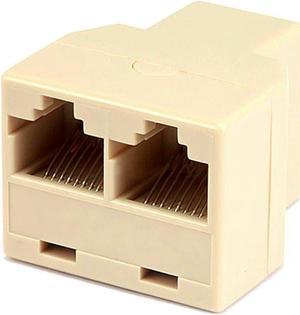 Monoprice RJ45 8P8C 1x Female to 2x Female T-Adapter