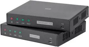 Monoprice Blackbird 4K Pro HDBaseT Extender Kit, IR, 70m with PoC, RS232, HDCP 2.2