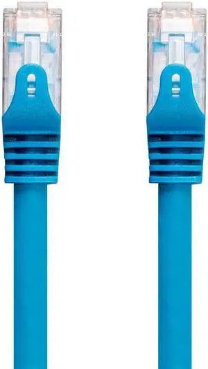 Monoprice Cat6 Ethernet Patch Cable - 50 feet - Blue | Snagless, RJ45, 550Mhz, UTP, CMP, Plenum, Pure Bare Copper Wire, 23AWG - Entegrade Series