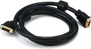 Monoprice DVI-D Video Cable - 6 Feet - Black | 24AWG CL2 Dual Link 9.9 Gbps