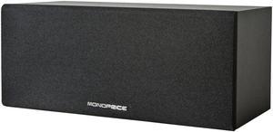 Monoprice Premium Home Theater Center Channel Speaker, Black