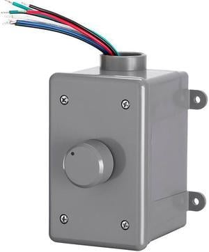 Monoprice OVC300 Rotary 300-Watt Outdoor Volume Control With Auto Impedance Matching, Weather Resistant Enclosure, For Outdoor Applications