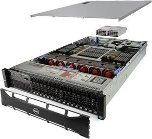 Dell PowerEdge R820 Server 4x E5-4650 2.70Ghz 32-Core 384GB 16x 1TB H710