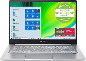 Acer Swift 3 Thin  Light Laptop 14 Full HD IPS AMD Ryzen 7 4700U OctaCore Radeon Graphics 8GB RAM 512GB NVMePCIe SSD WiFi 6 Backlit Keyboard Fingerprint Reader Windows 10 Home