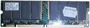 HYM71V16635HCT8-H HYNIX 128MB SDRAM 133MHZ PC133 168PIN NON-ECC DIMM MEMORY