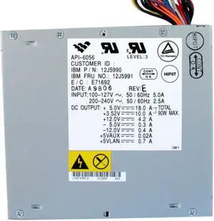 12J5991 IBM 145WATT POWER SUPPLY