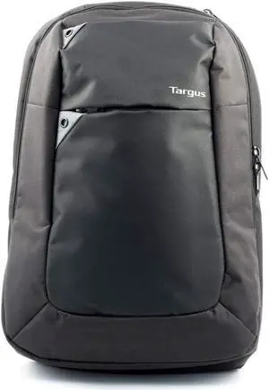 Targus Black/Gray Intellect 15.6" Laptop Backpack - Black/Grey Model TBB565GL