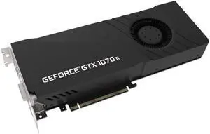 PNY GeForce GTX 1070 Ti Blower - Graphics card - GF GTX 1070 Ti - 8 GB GDDR5 - PCIe 3.0 x16 - DVI, HDMI, DisplayPort