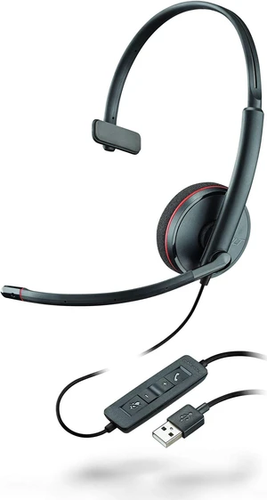 PLANTRONICS Blackwire 3200 209744-104 USB Connector Circumaural Headset PLANTRONICS Blackwire 3200 209744-104 USB Connector Circumaural Headset