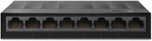 TP-Link Litewave 8 Port Gigabit Ethernet Switch | Desktop Ethernet Splitter | Plastic Case | Unshielded Network Switch | Plug & Play | Fanless Quiet | Unmanaged (LS1008G)