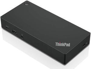 Lenovo ThinkPad USB-C Dock Gen 2 - Docking station - USB-C - HDMI, 2 x DP - GigE - 90 Watt - Europe - for ThinkPad P1 (3