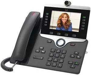 Cisco 8845 IP Phone - Wall Mountable - Charcoal - VoIP - Caller ID - SpeakerphoneEnhanced User - 2