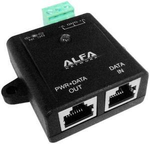 ALFA APOE48v-1G Gigabit Power over Ethernet (PoE) Adapter + Power Cord –  Rokland