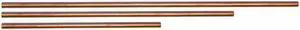 MUELLER INDUSTRIES MH04002 5/8" OD x 2 ft. Straight Copper Tubing Type M
