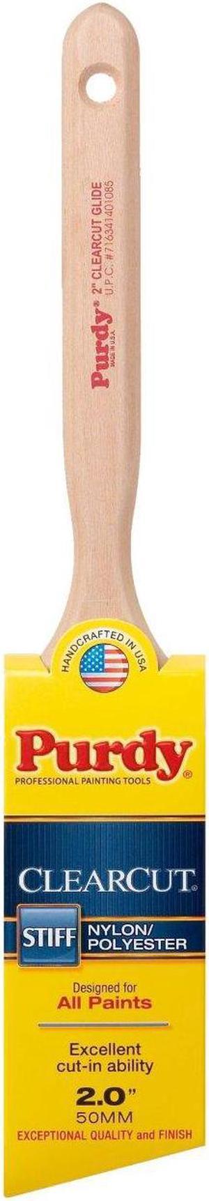 Purdy Clearcut Glide 2 In. Angular Trim Stiff Paint Brush 144152120
