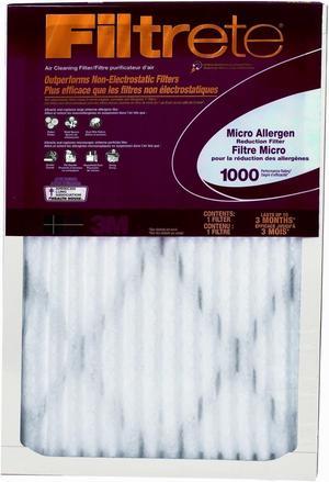 3M 09801 Filtrete Micro Allergen Filter 16"x25"x1"