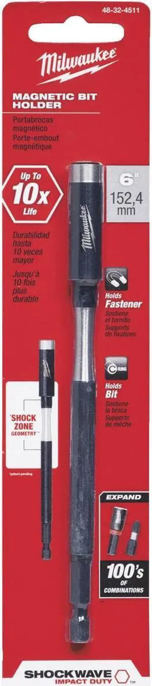 Milwaukee 6" Impact Mag Bit Holder