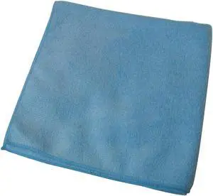 Lightweight Microfiber Cloths 16 x 16 Blue 240/Carton LFK501