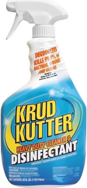 KRUD KUTTER DH326 Cleaner and Disinfectant,Size 32 oz.
