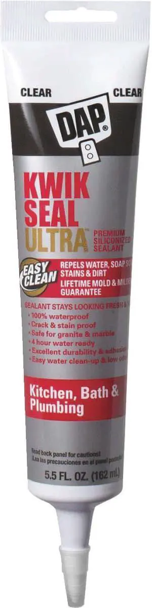 Sealant,Tube,Clear,5.5 oz. DAP 18915