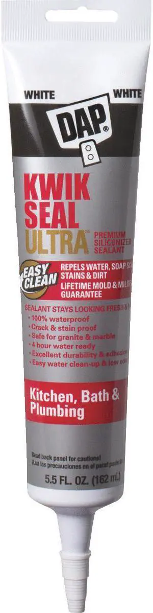 Sealant,Tube,white,5.5 oz. DAP 18914