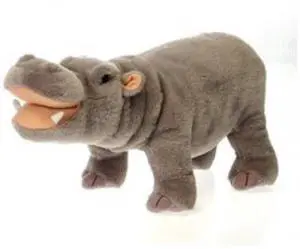Fiesta Toys Standing Hippo Hippopotamus Plush Stuffed Animal, 14" Fiesta Toys Standing Hippo Hippopotamus Plush Stuffed Animal, 14"