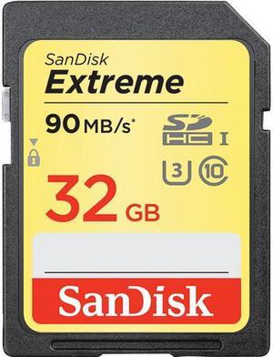 WDT - RETAIL FLASH USB SDSDXVE-032G-ANCIN 32GB EXTREME SDHC UHS-I