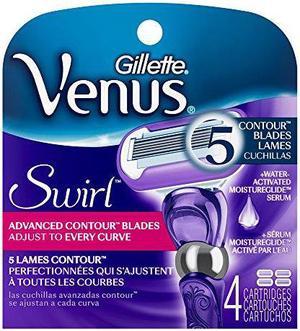Gillette Venus Swirl Cartridges - 4 ct