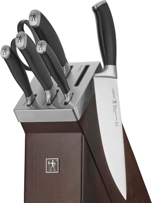 HENCKELS Elan 7-pc Self-Sharpening Knife Block Set HENCKELS Elan 7-pc Self-Sharpening Knife Block Set