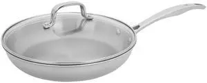 Henckels Clad H3 10-inch Stainless Steel Fry Pan with Lid