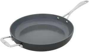 Henckels Release 12-inch Aluminum Ceramic Nonstick Fry Pan with helper handle