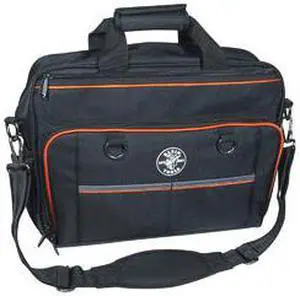 Tool Bag,22 Pockets,17-1/2"x7"x15-1/4" KLEIN TOOLS 55455M