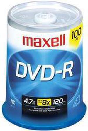 MAXELL 638014 4.7GB DVD-Rs (100-ct)