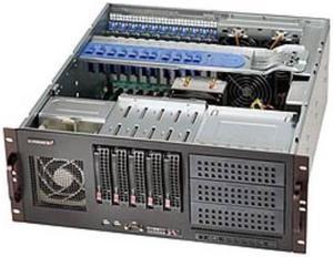 Supermicro SuperChassis CSE-842XTQ-R606B 600W 4U Rackmount Server Chassis (Black)