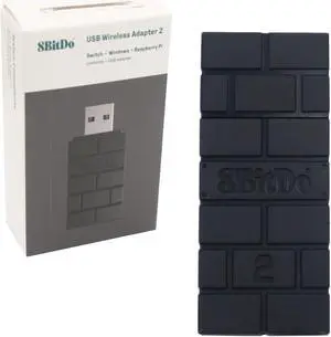 8Bitdo USB Wireless Adapter 2 for Nintendo Switch/Windows PC/macOS/Raspberry Pi