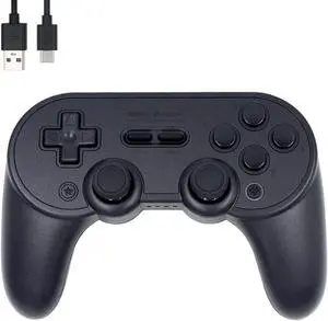 8Bitdo SN30 Pro+ Gamepad Bluetooth 4.0 Game Controller For Nintendo Switch/Windows/Raspberry Pi (Black Edition)