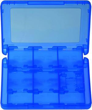 28 in 1 Game Card Memory Card Stylus Storage Case for Nintendo 3DS 3DS XL Blue