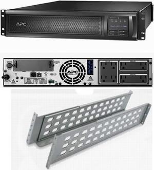 APC SMX1000 Smart-UPS Rackmount 750VA 120V LCD Battery Backup