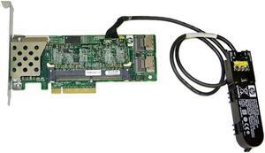 HP P410 462864-B21 PCI-Express x8 SAS Smart Array P410/512 BBWC Controller