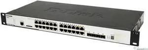 D-Link DGS-3120-24TC 24-Port Gig 4 x 1000BASE-T/SFP 2 x 10 Gbps stacking Switch