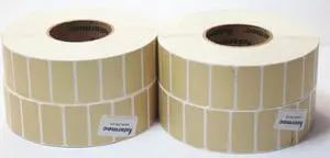 Lot of 4 Intermec E23067 DuraTran II Gloss Polyester2" x 1" 2823 3" Core Thermal Transfer Labels