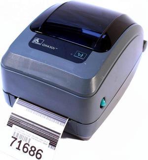 Zebra GX430T GX43-100410-000 Thermal Barcode Label Printer USB Network 300DPI