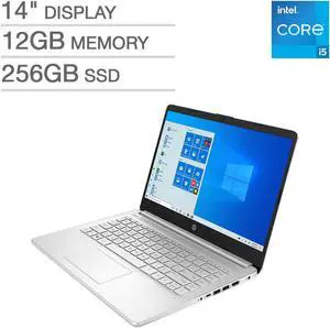 HP 14" Laptop - 11th Gen Intel Core i5-1135G7 - 1080p
14-dq2035cl Notebook 12GB 256GB SSD