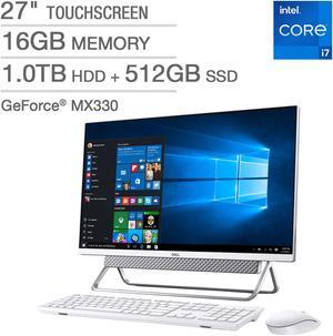 Dell Inspiron 27 7000 Series Touchscreen AllinOne Desktop  11th Gen Intel Core i71165G7  GeForce MX330  1080p i77007927SLVPUS PC Computer Touch