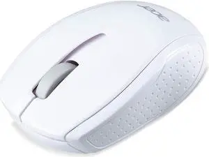 Acer RF Wireless Optical M501 White Mouse with USB Plug and Play for Windows PC, Mac and Certified Works with Chromebook